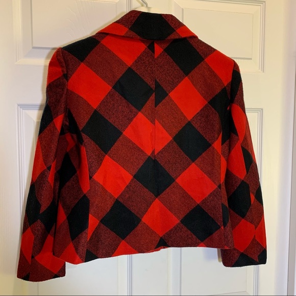 Jones New York Signature Black/Wild Cherry Size 12 - Picture 4 of 9